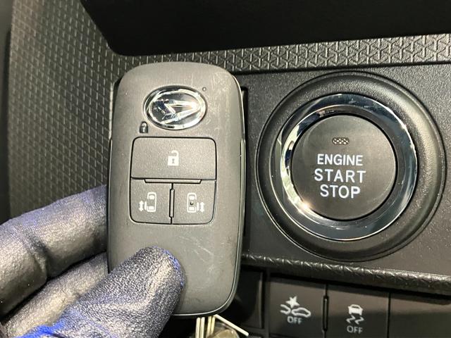 タントカスタムＸ　届出済未使用車　両側電動スライドドア追突被害軽減ブレーキ　スマアシ　コーナーセンサー　ＬＥＤ　スマートキー　両側電動スライドドア　前席シートヒーター　オートエアコン　ナビ取付時用バックカメラ（滋賀県）の中古車