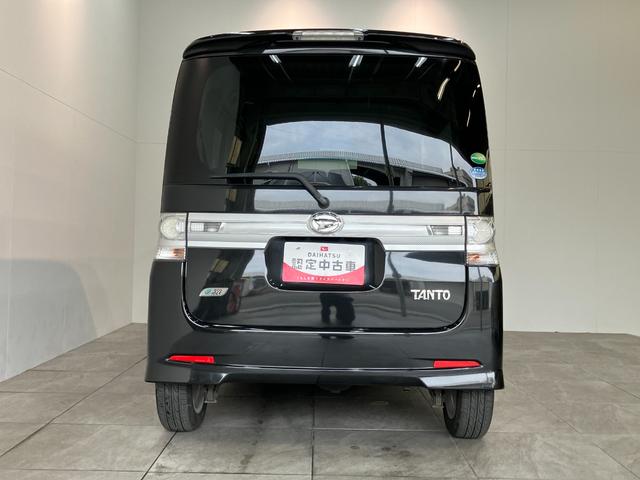 タントカスタムＸ　４ＷＤ　左側電動スライドドア　車検整備付４ＷＤ　ＨＩＤライト　スマートキー　左側電動スライドドア　ベンチシート　ＣＤステレオ　ＵＳＢ（滋賀県）の中古車