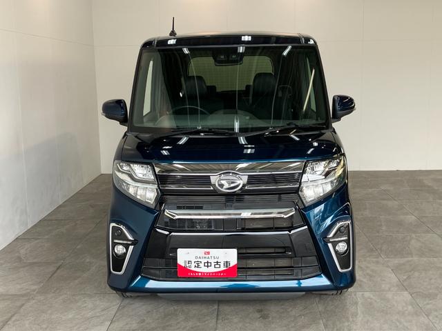 タントカスタムＸセレクション　フナビ　バックカメラ　車検整備付追突被害軽減ブレーキ　スマアシ　コーナーセンサー　ＬＥＤ　スマートキー　両側電動スライドドア　前席シートヒーター　フルセグナビ　ＤＶＤ　Ｂｌｕｅｔｏｏｔｈ　ＵＳＢ　バックカメラ（滋賀県）の中古車