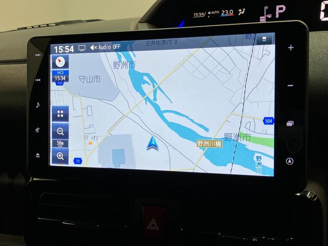 タントカスタムＲＳセレクション　９型ナビ　Ｂカメラ　クルコン追突被害軽減ブレーキ　コーナーセンサー　ＬＥＤ　両側電動スライドドア　レーダークルーズコントロール　前席シートヒーター　９インチフルセグナビ　ＤＶＤ　Ｂｌｕｅｔｏｏｔｈ　ＵＳＢ　バックカメラ（滋賀県）の中古車