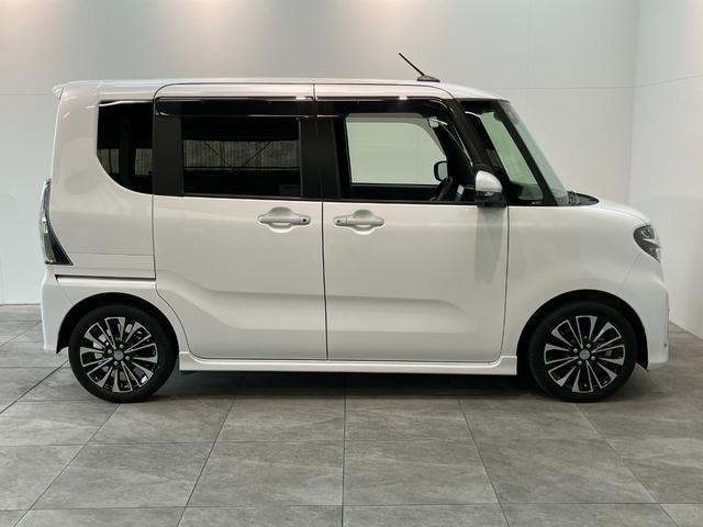 タントカスタムＲＳセレクション　９型ナビ　Ｂカメラ　クルコン追突被害軽減ブレーキ　コーナーセンサー　ＬＥＤ　両側電動スライドドア　レーダークルーズコントロール　前席シートヒーター　９インチフルセグナビ　ＤＶＤ　Ｂｌｕｅｔｏｏｔｈ　ＵＳＢ　バックカメラ（滋賀県）の中古車