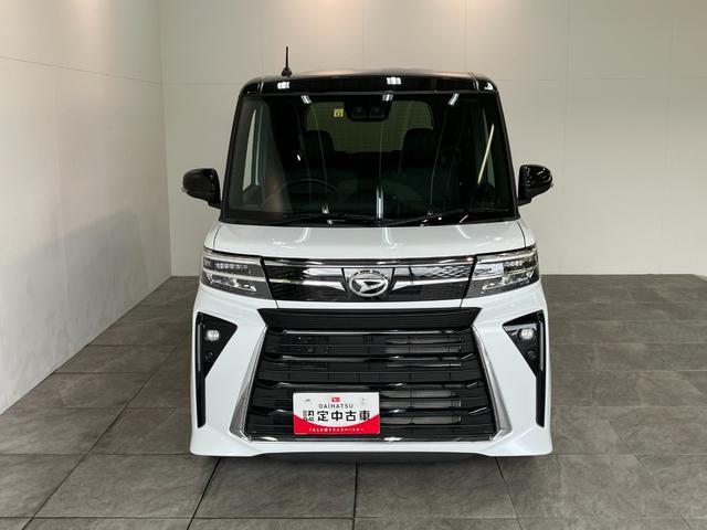 タントカスタムＸ　両側電動スライドドア　ＬＥＤヘッドライト衝突被害軽減ブレーキ　コーナーセンサー　バックカメラ（ナビ装着時用）　両側電動スライドドア　前席シートヒーター　電動パーキングブレーキ　ＬＥＤヘッドライト　オートライト　オートエアコン　スマートキー（滋賀県）の中古車