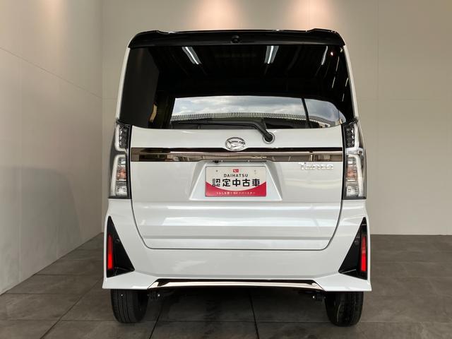 タントカスタムＸ　両側電動スライドドア　ＬＥＤヘッドライト衝突被害軽減ブレーキ　コーナーセンサー　バックカメラ（ナビ装着時用）　両側電動スライドドア　前席シートヒーター　電動パーキングブレーキ　ＬＥＤヘッドライト　オートライト　オートエアコン　スマートキー（滋賀県）の中古車