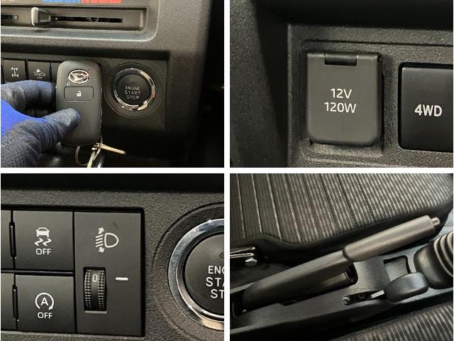 ハイゼットトラックＥＸＴ　４ＷＤ　５ＭＴ　ＣＤステレオ追突被害軽減ブレーキ　スマアシ　コーナーセンサー　ＬＥＤ　スマートキー　パートタイム４ＷＤ　デフロック　Ｈｉ−Ｌｏ切替　荷台作業灯　リヤ４枚リーフスプリング（滋賀県）の中古車