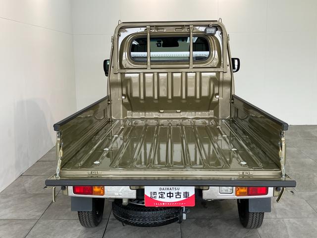 ハイゼットトラックＥＸＴ　４ＷＤ　５ＭＴ　ＣＤステレオ追突被害軽減ブレーキ　スマアシ　コーナーセンサー　ＬＥＤ　スマートキー　パートタイム４ＷＤ　デフロック　Ｈｉ−Ｌｏ切替　荷台作業灯　リヤ４枚リーフスプリング（滋賀県）の中古車