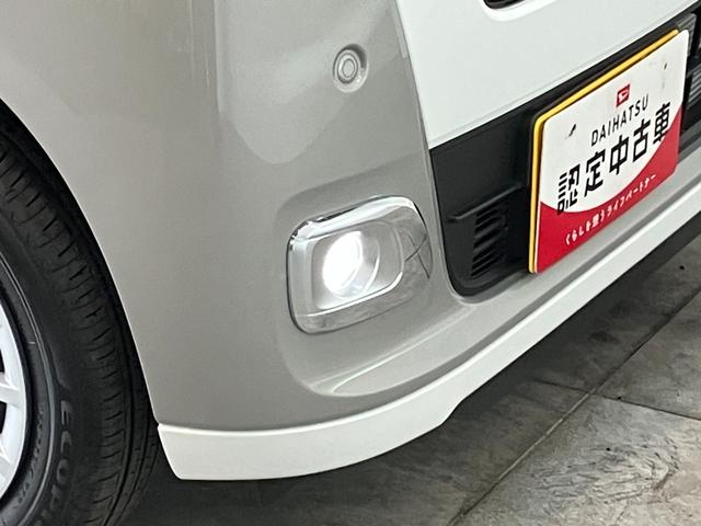 ムーヴキャンバスストライプスＧ　届出済未使用車　両側電動スライドドア追突被害軽減ブレーキ　スマアシ　コーナーセンサー　ＬＥＤ　スマートキー　両側電動スライドドア　前席シートヒーター　ナビ取付時用バックカメラ（滋賀県）の中古車