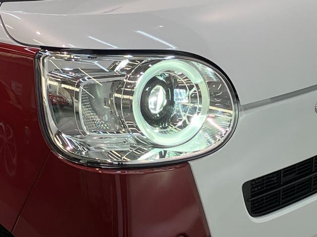ムーヴキャンバスストライプスＧ　届出済未使用車　両側電動スライドドア追突被害軽減ブレーキ　スマアシ　コーナーセンサー　ＬＥＤ　スマートキー　両側電動スライドドア　前席シートヒーター　ナビ取付時用バックカメラ（滋賀県）の中古車