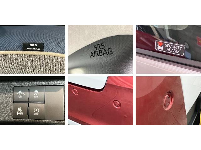 ムーヴキャンバスストライプスＧ　届出済未使用車　両側電動スライドドア追突被害軽減ブレーキ　スマアシ　コーナーセンサー　ＬＥＤ　スマートキー　両側電動スライドドア　前席シートヒーター　ナビ取付時用バックカメラ（滋賀県）の中古車