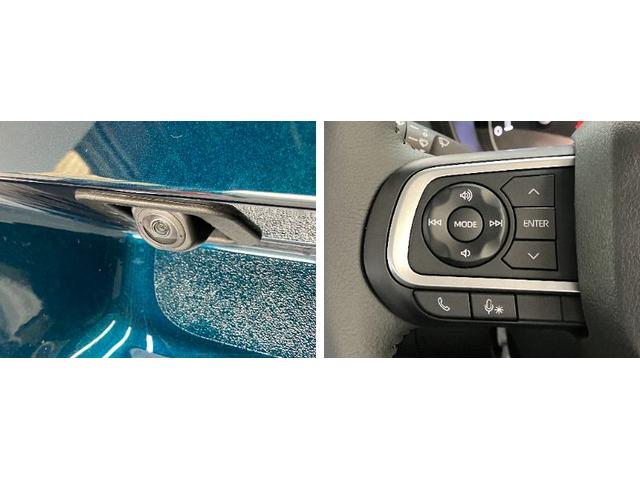 ムーヴキャンバスセオリーＧ　届出済未使用車　両側電動スライドドア追突被害軽減ブレーキ　スマアシ　コーナーセンサー　ＬＥＤ　スマートキー　両側電動スライドドア　前席シートヒーター　オートエアコン　ナビ取付時用バックカメラ（滋賀県）の中古車