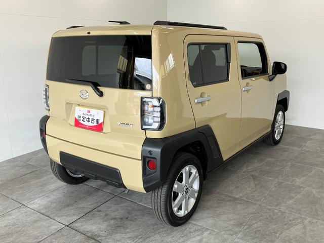 タフトＧ　届出済未使用車　前席シートヒーター　スマートキーＬＥＤ追突被害軽減ブレーキ　スマアシ　コーナーセンサー　ＬＥＤ　スマートキー　前席シートヒーター　オートエアコン　ナビ取付時用バックカメラ（滋賀県）の中古車
