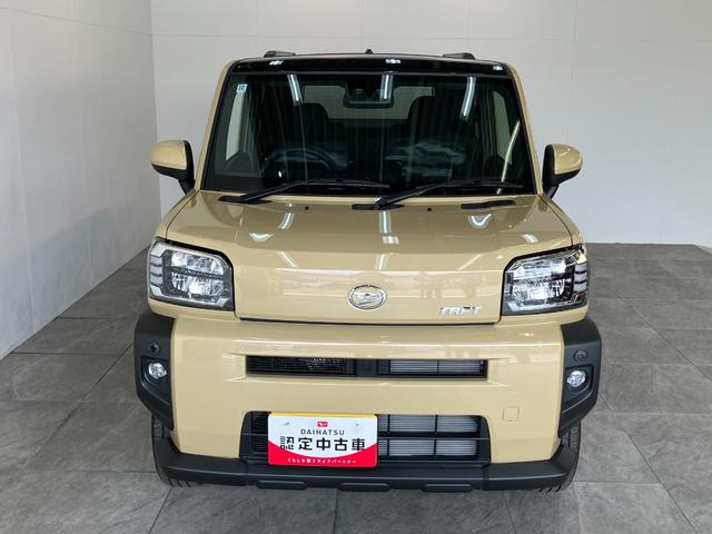 タフトＧ　届出済未使用車　前席シートヒーター　スマートキーＬＥＤ追突被害軽減ブレーキ　スマアシ　コーナーセンサー　ＬＥＤ　スマートキー　前席シートヒーター　オートエアコン　ナビ取付時用バックカメラ（滋賀県）の中古車