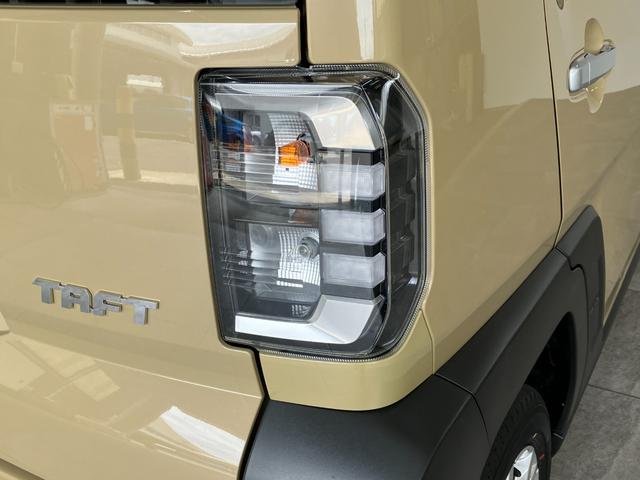 タフトＧ　届出済未使用車　前席シートヒーター　スマートキーＬＥＤ追突被害軽減ブレーキ　スマアシ　コーナーセンサー　ＬＥＤ　スマートキー　前席シートヒーター　オートエアコン　ナビ取付時用バックカメラ（滋賀県）の中古車