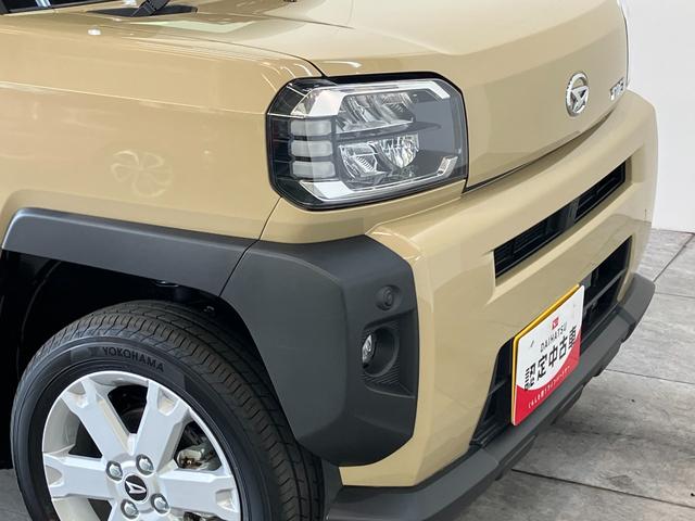 タフトＧ　届出済未使用車　前席シートヒーター　スマートキーＬＥＤ追突被害軽減ブレーキ　スマアシ　コーナーセンサー　ＬＥＤ　スマートキー　前席シートヒーター　オートエアコン　ナビ取付時用バックカメラ（滋賀県）の中古車