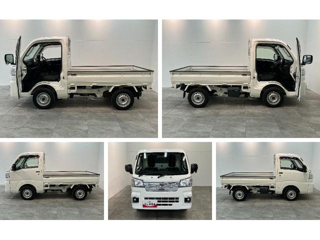 ハイゼットトラックＥＸＴ　４ＷＤ　ＣＶＴ　ディスプレイオーディオ　ドラレコ追突被害軽減ブレーキ　スマアシ　コーナーセンサー　パートタイム４ＷＤ　ＣＶＴ車　スマートキー　ＬＥＤ　荷台作業灯　デフロック　ディスプレイオーディオ　Ｂｌｕｅｔｏｏｔｈ　ＵＳＢ　前後ドラレコ（滋賀県）の中古車