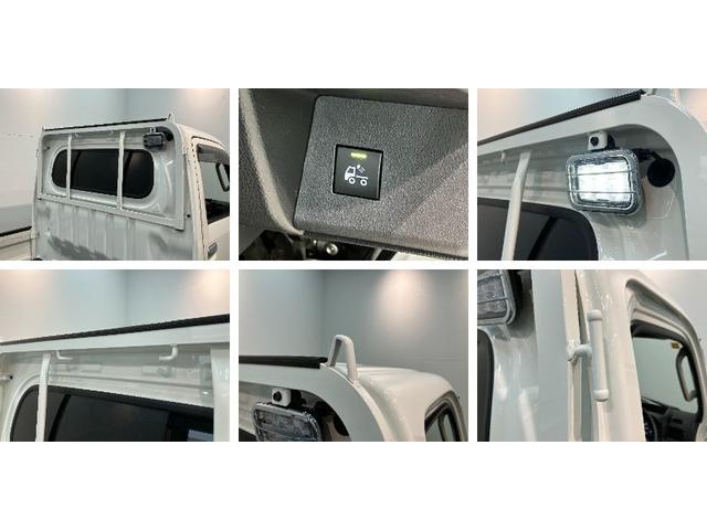 ハイゼットトラックＥＸＴ　４ＷＤ　ＣＶＴ　ディスプレイオーディオ　ドラレコ追突被害軽減ブレーキ　スマアシ　コーナーセンサー　パートタイム４ＷＤ　ＣＶＴ車　スマートキー　ＬＥＤ　荷台作業灯　デフロック　ディスプレイオーディオ　Ｂｌｕｅｔｏｏｔｈ　ＵＳＢ　前後ドラレコ（滋賀県）の中古車