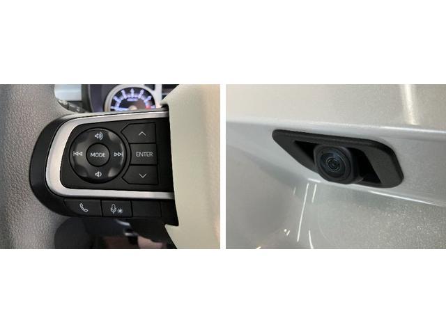ムーヴキャンバスストライプスＧ　両側電動スライドドア　前席シートヒーター追突被害軽減ブレーキ　スマアシ　コーナーセンサー　ＬＥＤ　スマートキー　両側電動スライドドア　前席シートヒーター　ＣＤステレオ　ナビ取付時用バックカメラ（滋賀県）の中古車