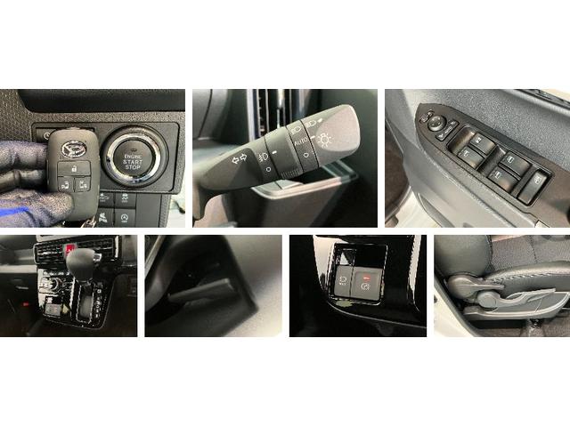 タントカスタムＸ　届出済未使用車　両側電動スライドドア追突被害軽減ブレーキ　スマアシ　コーナーセンサー　ＬＥＤ　スマートキー　両側電動スライドドア　前席シートヒーター　オートエアコン　ナビ取付時用バックカメラ（滋賀県）の中古車