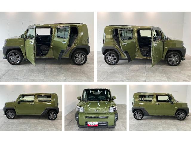 タフトＧターボ　４ＷＤ　フルセグナビ　パノラマカメラ　前後ドラレコ追突被害軽減ブレーキ　コーナーセンサー　ＬＥＤ　スマートキー　前席シートヒーター　レーダークルーズコントロール　フルセグナビ　ＤＶＤ　Ｂｌｕｅｔｏｏｔｈ　ＵＳＢ　パノラマカメラ　前後ドラレコ　ＥＴＣ（滋賀県）の中古車