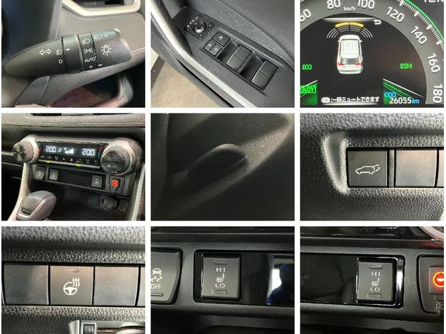 ＲＡＶ４ハイブリッドＧ　４ＷＤ　９型ナビ　バックカメラ　ドラレコ衝突被害軽減ブレーキ　コーナーセンサー　９インチフルセグナビ　バックカメラ　ドラレコ　レーダークルーズコントロール　パワーバックドア　運転席側パワーシート　ＬＥＤ　オートライト　スマートキー（滋賀県）の中古車