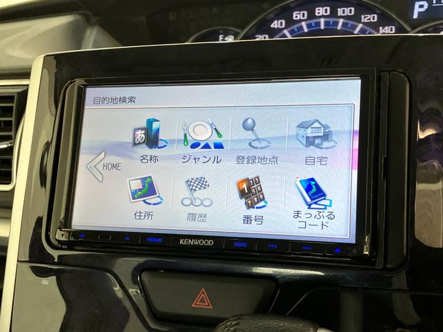 タントカスタムＲＳトップエディションＳＡ２　フルセグナビ　Ｂカメラ追突被害軽減ブレーキ　スマアシ２　ＬＥＤ　スマートキー　両側電動スライドドア　フルセグナビ　ＤＶＤ　Ｂｌｕｅｔｏｏｔｈ　ＵＳＢ　バックカメラ　ＥＴＣ車載器（滋賀県）の中古車