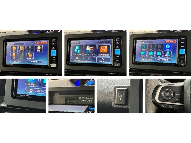 タントカスタムＸ追突被害軽減ブレーキ　スマアシ　コーナーセンサー　ＬＥＤ　スマートキー　両側電動スライドドア　前席シートヒーター　オートエアコン　　フルセグナビ　ＤＶＤ　Ｂｌｕｅｔｏｏｔｈ　ＵＳＢ　バックカメラ（滋賀県）の中古車