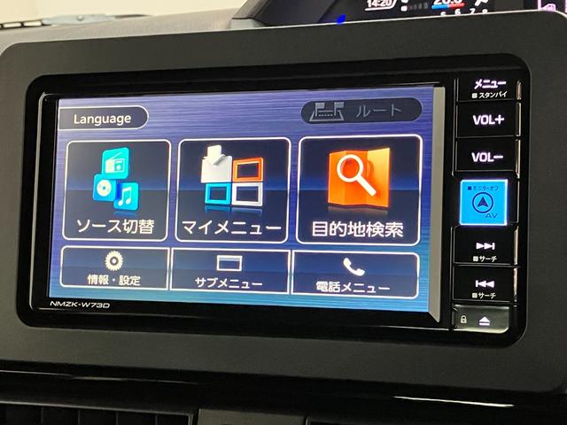 タントカスタムＸ追突被害軽減ブレーキ　スマアシ　コーナーセンサー　ＬＥＤ　スマートキー　両側電動スライドドア　前席シートヒーター　オートエアコン　　フルセグナビ　ＤＶＤ　Ｂｌｕｅｔｏｏｔｈ　ＵＳＢ　バックカメラ（滋賀県）の中古車