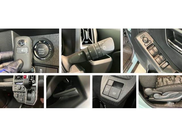 タフトＧダーククロムベンチャー　届出済未使用車　前席シートヒーター追突被害軽減ブレーキ　スマアシ　コーナーセンサー　ＬＥＤ　スマートキー　オートエアコン　前席シートヒーター　ナビ取付時用バックカメラ（滋賀県）の中古車
