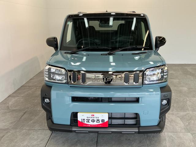 タフトＧダーククロムベンチャー　届出済未使用車　前席シートヒーター追突被害軽減ブレーキ　スマアシ　コーナーセンサー　ＬＥＤ　スマートキー　オートエアコン　前席シートヒーター　ナビ取付時用バックカメラ（滋賀県）の中古車