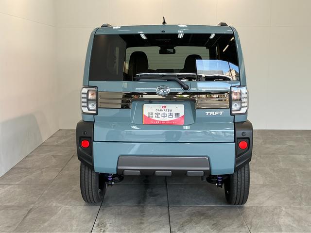 タフトＧダーククロムベンチャー　届出済未使用車　前席シートヒーター追突被害軽減ブレーキ　スマアシ　コーナーセンサー　ＬＥＤ　スマートキー　オートエアコン　前席シートヒーター　ナビ取付時用バックカメラ（滋賀県）の中古車