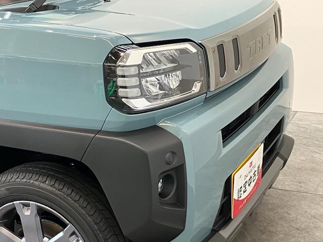 タフトＧダーククロムベンチャー　届出済未使用車　前席シートヒーター追突被害軽減ブレーキ　スマアシ　コーナーセンサー　ＬＥＤ　スマートキー　オートエアコン　前席シートヒーター　ナビ取付時用バックカメラ（滋賀県）の中古車