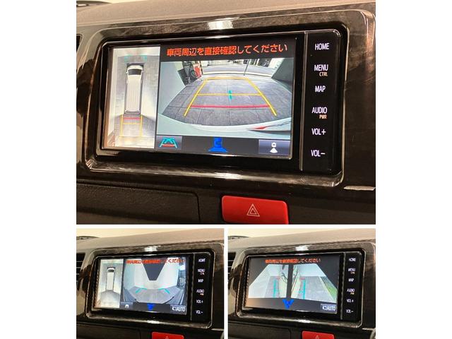ハイエースバンスーパーＧＬ　ダークプライム２　軽油　ナビ　パノラマカメラディーゼル車　追突被害軽減ブレーキ　ＴＳＳ　コーナーセンサー　ＬＥＤ　スマートキー　両側電動スライドドア　　フルセグナビ　ＤＶＤ　Ｂｌｕｅｔｏｏｔｈ　パノラマカメラ　ＥＴＣ２．０（滋賀県）の中古車