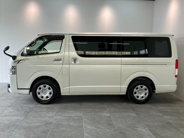 ハイエースバンスーパーＧＬ　ダークプライム２　軽油　ナビ　パノラマカメラディーゼル車　追突被害軽減ブレーキ　ＴＳＳ　コーナーセンサー　ＬＥＤ　スマートキー　両側電動スライドドア　　フルセグナビ　ＤＶＤ　Ｂｌｕｅｔｏｏｔｈ　パノラマカメラ　ＥＴＣ２．０（滋賀県）の中古車