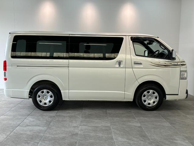 ハイエースバンスーパーＧＬ　ダークプライム２　軽油　ナビ　パノラマカメラディーゼル車　追突被害軽減ブレーキ　ＴＳＳ　コーナーセンサー　ＬＥＤ　スマートキー　両側電動スライドドア　　フルセグナビ　ＤＶＤ　Ｂｌｕｅｔｏｏｔｈ　パノラマカメラ　ＥＴＣ２．０（滋賀県）の中古車