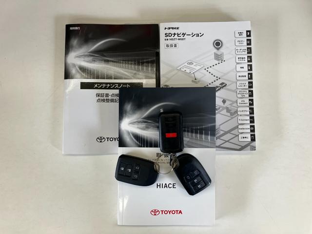 ハイエースバンスーパーＧＬ　ダークプライム２　軽油　ナビ　パノラマカメラディーゼル車　追突被害軽減ブレーキ　ＴＳＳ　コーナーセンサー　ＬＥＤ　スマートキー　両側電動スライドドア　　フルセグナビ　ＤＶＤ　Ｂｌｕｅｔｏｏｔｈ　パノラマカメラ　ＥＴＣ２．０（滋賀県）の中古車