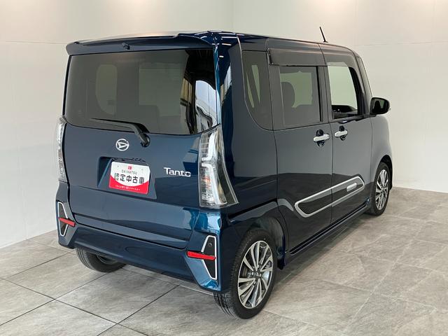 タントカスタムＲＳスタイルセレクション　４ＷＤ　９型ナビ　Ｐカメラ追突被害軽減ブレーキ　コーナーセンサー　ＬＥＤ　両側電動スライドドア　レーダークルーズコントロール　シートヒーター　９型フルセグナビ　ＤＶＤ　Ｂｌｕｅｔｏｏｔｈ　ＵＳＢ　パノラマカメラ　前後ドラレコ（滋賀県）の中古車