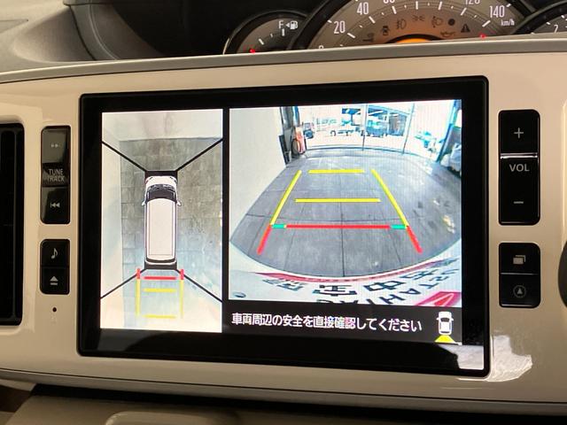 ムーヴキャンバスＧメイクアップＳＡ２　８型ナビ　パノラマカメラ　両側パワスラ追突被害軽減ブレーキ　スマアシ２　ＬＥＤ　スマートキー　両側電動スライドドア　オートエアコン　８インチフルセグナビ　ＤＶＤ　Ｂｌｕｅｔｏｏｔｈ　ＵＳＢ　パノラマカメラ　ＥＴＣ車載器（滋賀県）の中古車