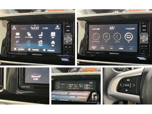 ムーヴキャンバスＧブラックインテリアリミテッド　ＳＡIII　フルセグナビ追突被害軽減ブレーキ　スマアシ３　コーナーセンサー　ＬＥＤヘッドライト　スマートキー　両側電動スライドドア　　フルセグナビ　ＤＶＤ　Ｂｌｕｅｔｏｏｔｈ　ＵＳＢ　パノラマカメラ　エコアイドル（滋賀県）の中古車