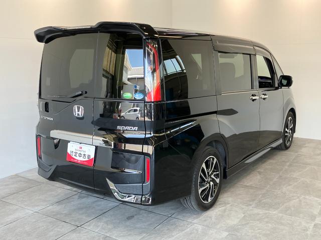 ステップワゴンスパーダスパーダ・クールスピリット　ホンダセンシング　１．５Ｌターボ追突被害軽減ブレーキ　９インチフルセグナビ　バックカメラ　ＤＶＤ　Ｂｌｕｅｔｏｏｔｈ　ＵＳＢ　ＥＴＣ　レーダークルーズコントロール　両側電動スライドドア　ＬＥＤヘッド　オートエアコン　スマートキー（滋賀県）の中古車