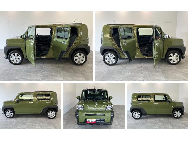 タフトＧ　届出済未使用車　前席シートヒーター　スマートキー追突被害軽減ブレーキ　スマアシ　コーナーセンサー　ＬＥＤ　スマートキー　前席シートヒーター　オートエアコン　ナビ取付時用バックカメラ（滋賀県）の中古車