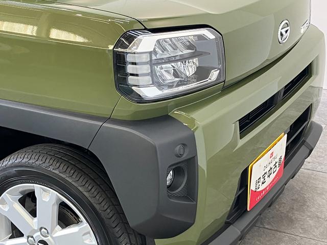 タフトＧ　届出済未使用車　前席シートヒーター　スマートキー追突被害軽減ブレーキ　スマアシ　コーナーセンサー　ＬＥＤ　スマートキー　前席シートヒーター　オートエアコン　ナビ取付時用バックカメラ（滋賀県）の中古車