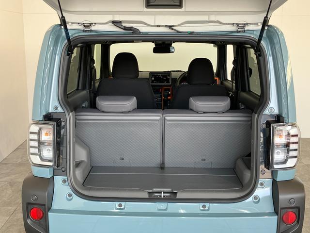 タフトＧ　届出済未使用車　前席シートヒーター　コーナーセンサー追突被害軽減ブレーキ　スマアシ　コーナーセンサー　ＬＥＤ　スマートキー　前席シートヒーター　オートエアコン　ナビ取付時用バックカメラ（滋賀県）の中古車