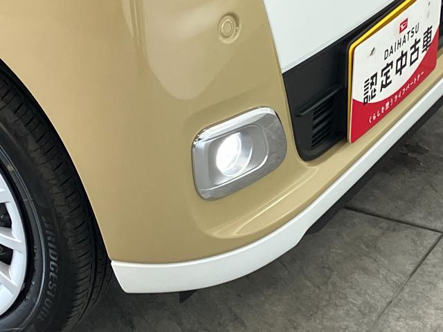 ムーヴキャンバスストライプスＧ　届出済未使用車　両側電動スライドドア追突被害軽減ブレーキ　スマアシ　コーナーセンサー　ＬＥＤ　スマートキー　両側電動スライドドア　前席シートヒーター　ナビ取付時用バックカメラ（滋賀県）の中古車