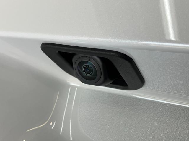 ムーヴキャンバスストライプスＧ　届出済未使用車　両側電動スライドドア追突被害軽減ブレーキ　スマアシ　コーナーセンサー　ＬＥＤ　スマートキー　両側電動スライドドア　前席シートヒーター　ナビ取付時用バックカメラ（滋賀県）の中古車