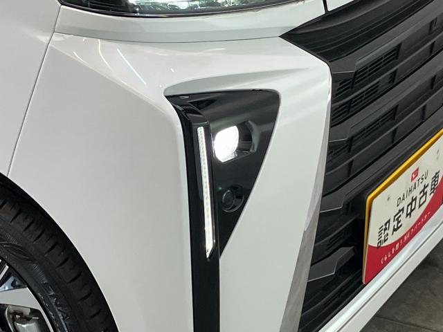 タントカスタムＸ　届出済未使用車　両側電動スライドドア追突被害軽減ブレーキ　スマアシ　コーナーセンサー　ＬＥＤ　スマートキー　両側電動スライドドア　前席シートヒーター　オートエアコン　ナビ取付時用バックカメラ（滋賀県）の中古車