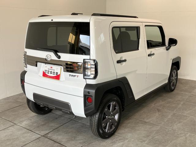 タフトＧダーククロムベンチャー　届出済未使用車　前席シートヒーター追突被害軽減ブレーキ　スマアシ　コーナーセンサー　ＬＥＤ　スマートキー　オートエアコン　前席シートヒーター　ナビ取付時用バックカメラ（滋賀県）の中古車
