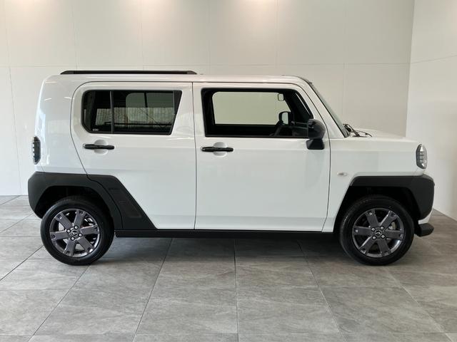 タフトＧダーククロムベンチャー　届出済未使用車　前席シートヒーター追突被害軽減ブレーキ　スマアシ　コーナーセンサー　ＬＥＤ　スマートキー　オートエアコン　前席シートヒーター　ナビ取付時用バックカメラ（滋賀県）の中古車