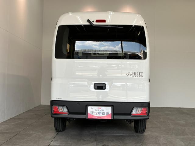 ハイゼットカーゴＤＸ　４ＷＤ　ＣＶＴ　コーナーセンサー　キーレス　ドラレコ追突被害軽減ブレーキ　スマアシ　コーナーセンサー　キーレス　パートタイム４ＷＤ　前席パワーウインドウ　リヤヒーターダクト　ドラレコ（滋賀県）の中古車