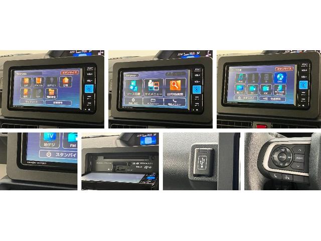 タントＸ　フルセグナビ　バックカメラ　左側電動スライドドア追突被害軽減ブレーキ　スマアシ　コーナーセンサー　ＬＥＤ　スマートキー　左側電動スライドドア　前席シートヒーター　フルセグナビ　ＤＶＤ　Ｂｌｕｅｔｏｏｔｈ　ＵＳＢ　バックカメラ（滋賀県）の中古車