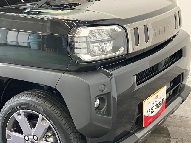 タフトＧダーククロムベンチャー　届出済未使用車　前席シートヒーター追突被害軽減ブレーキ　スマアシ　コーナーセンサー　ＬＥＤ　スマートキー　オートエアコン　前席シートヒーター　ナビ取付時用バックカメラ（滋賀県）の中古車