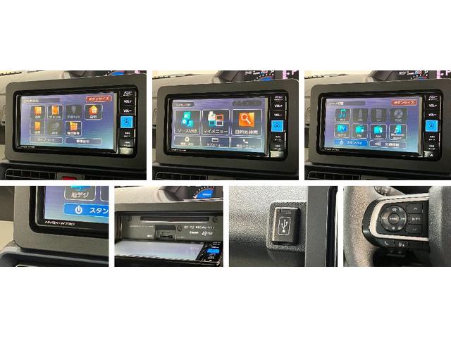 タントＸ　フルセグナビ　バックカメラ　左側電動スライドドア追突被害軽減ブレーキ　スマアシ　コーナーセンサー　ＬＥＤ　スマートキー　左側電動スライドドア　前席シートヒーター　フルセグナビ　ＤＶＤ　Ｂｌｕｅｔｏｏｔｈ　ＵＳＢ　バックカメラ（滋賀県）の中古車